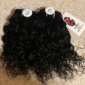 100% Cuban Virgin Human Hair Water Wave Bundles (2 for 1)